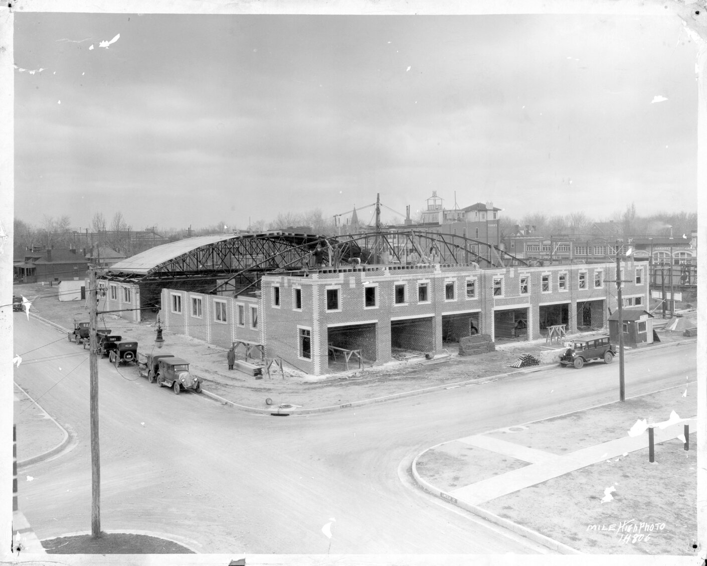 original rainbow ballroom historical photograph